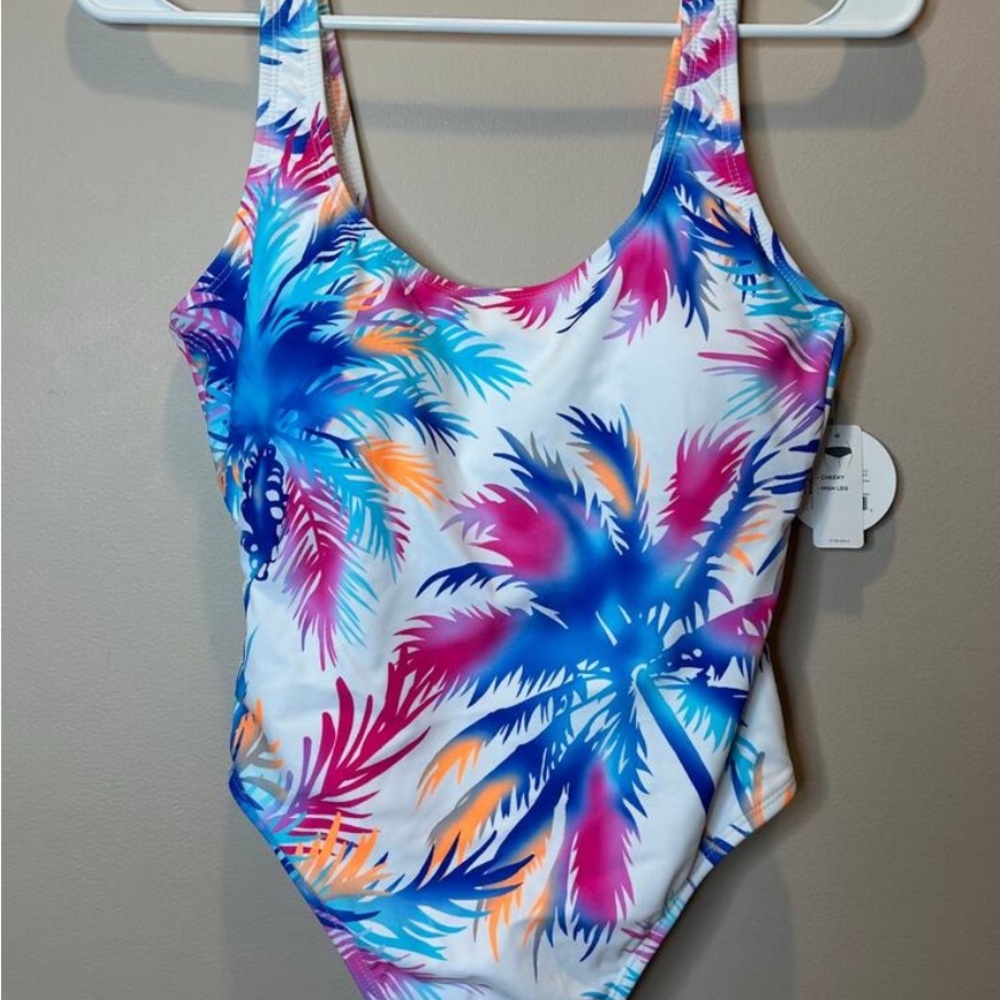 Decree Multicolor Tropical One Piece Swimsuit